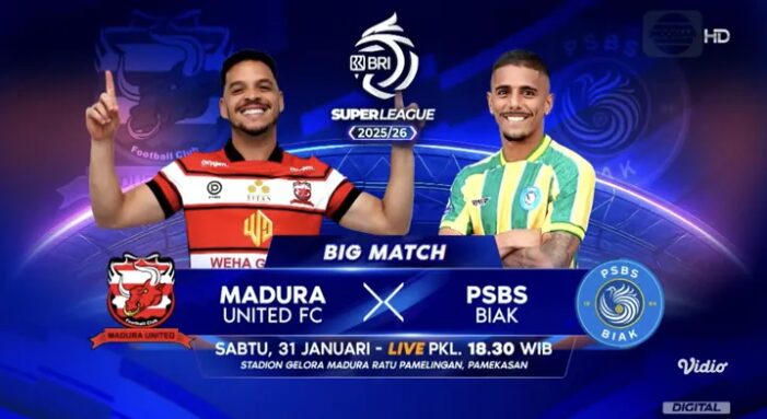 Jadwal resmi Liga Indonesia hari ini (Sabtu, 31 Januari 2026)