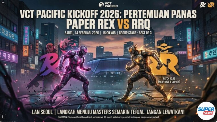 Jadwal VCT Pacific Kickoff 29–31