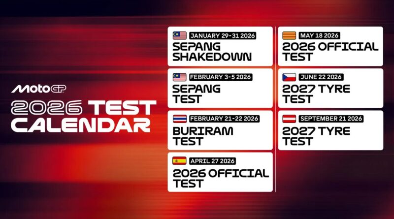 jadwal tes resmi MotoGP Sepang 2026