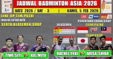 Jadwal Indonesia BATC 2026: Lawan Jepang & Malaysia