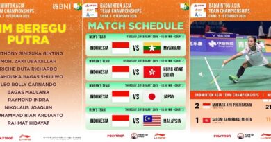 Format Beregu Badminton: 3 Tunggal 2 Ganda & Order Play