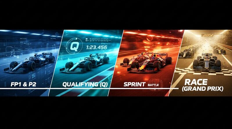 format weekend F1