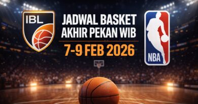 Jadwal Basket Akhir Pekan WIB 7–9 Feb 2026: IBL & NBA