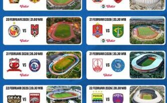 jadwal liga indonesia hari ini 21 februari 2026