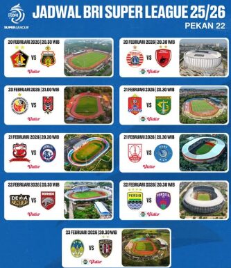 jadwal liga indonesia hari ini 21 februari 2026